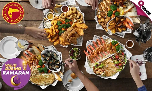 Tasty Seafood Dishes at The Manhattan Fish Market!